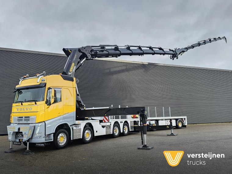 Volvo FH 540 8x4 / PALFINGER 165 TEC 7 + PJ300  / WINCH